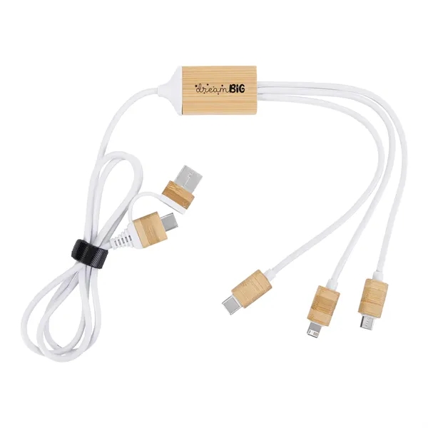 BambooTunes 5-in-1 Charging Cable... from ASI 40480 Koozie Group
