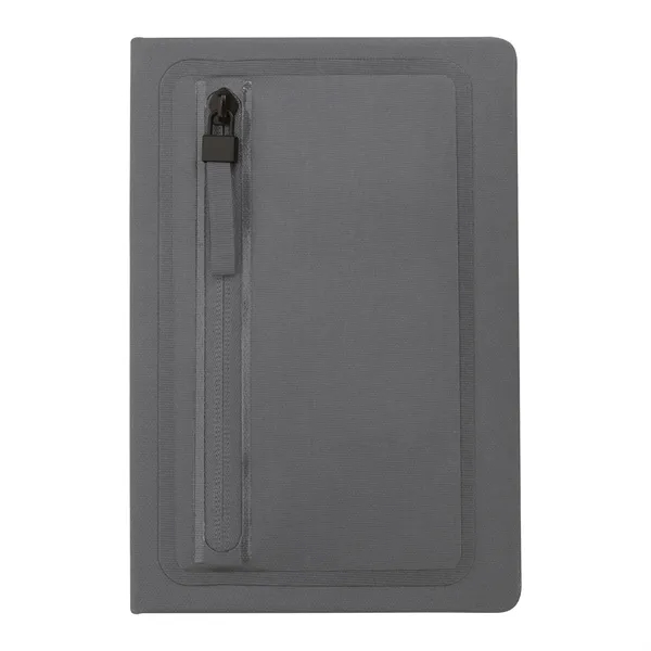 Sleek Zippered Pocket Journal... from ASI 40480 Koozie Group