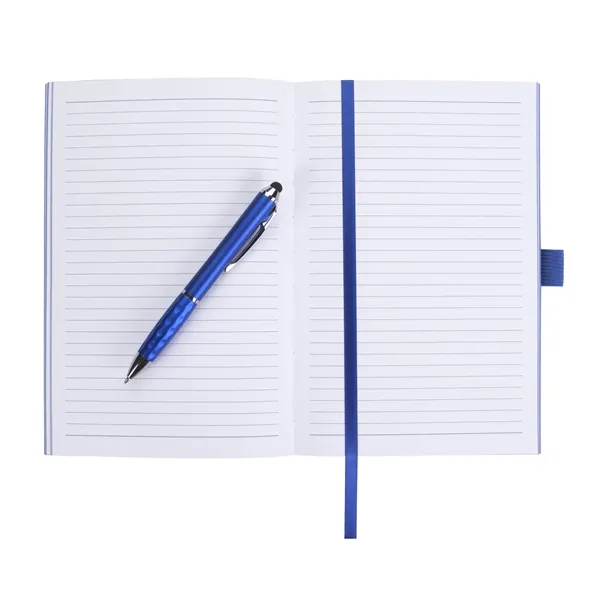Color Edge Journal with Metallic Stylus Pen... from ASI 40480 Koozie Group