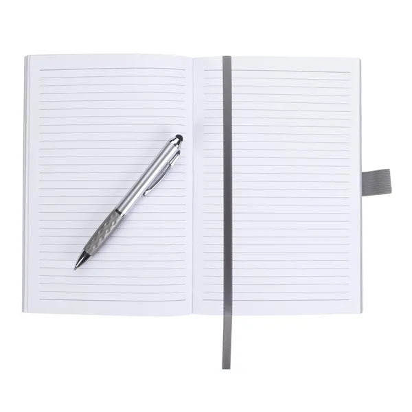 Color Edge Journal with Metallic Stylus Pen... from ASI 40480 Koozie Group