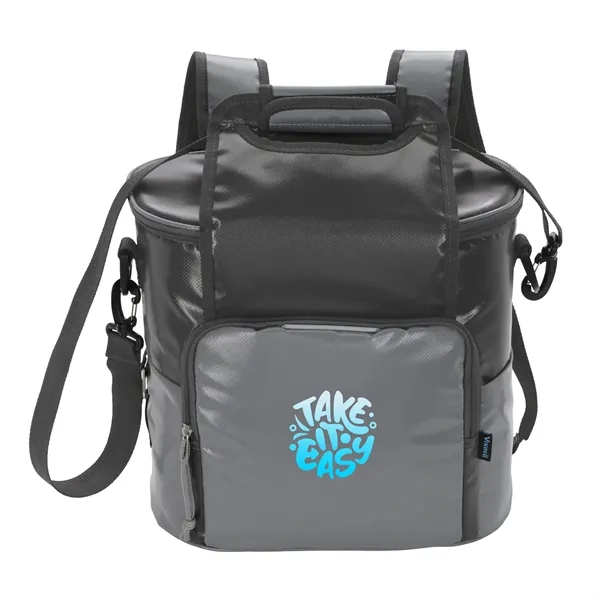 The Viking Collection® 24-Can Tarpaulin Cooler Tote-Pack... from ASI 40480 Koozie Group