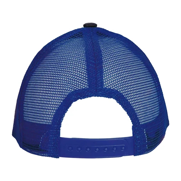 Mid-Profile Accent Mesh Snapback Cap... from ASI 40480 Koozie Group