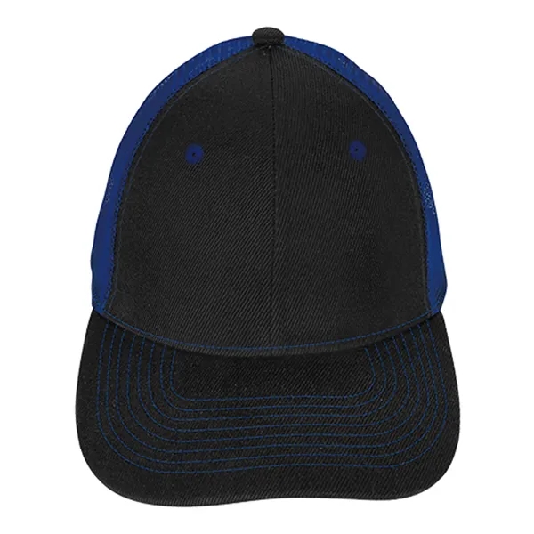 Mid-Profile Accent Mesh Snapback Cap... from ASI 40480 Koozie Group