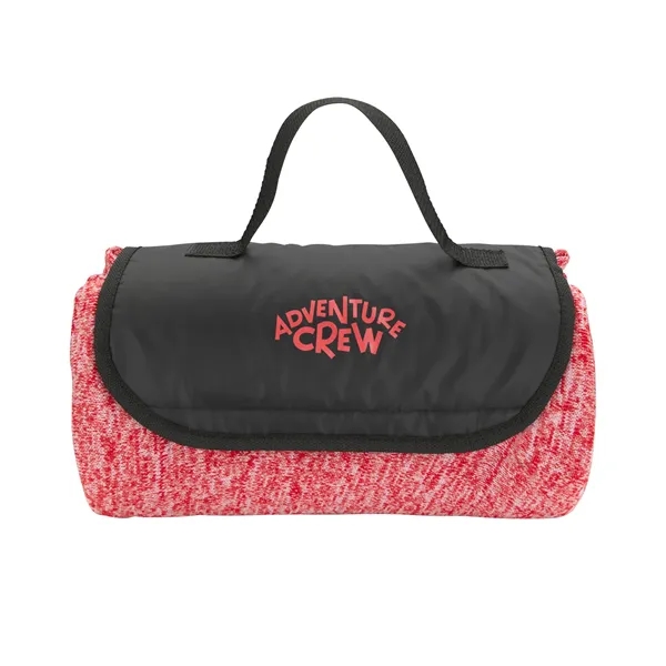 Heathered Fold Up Blanket... from ASI 40480 Koozie Group