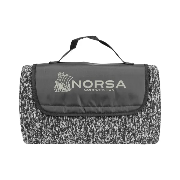 Heathered Fold Up Blanket... from ASI 40480 Koozie Group