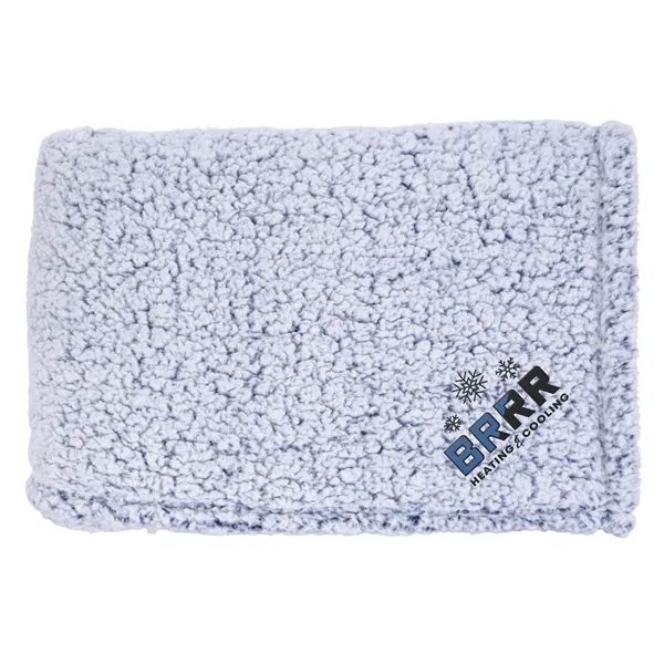 Frosted Soft Sherpa Blanket... from ASI 40480 Koozie Group