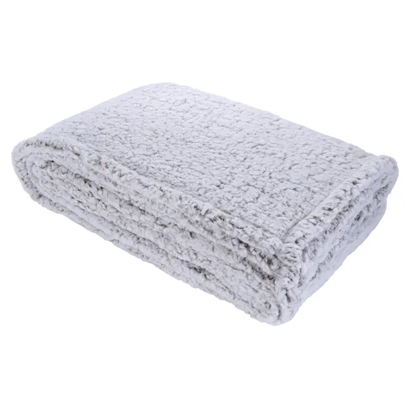Frosted Soft Sherpa Blanket... from ASI 40480 Koozie Group