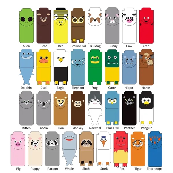 Paws N Claws® Magneticmark Bookmark... from ASI 40480 Koozie Group