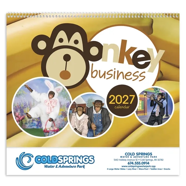 Monkey Business... from ASI 40480 Koozie Group / Norwood Triumph Calendar