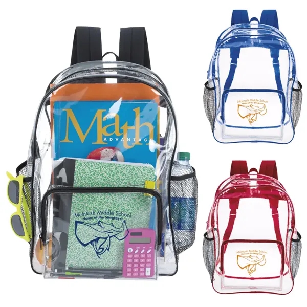 Clear Backpack... from ASI 40480 Koozie Group / Norwood