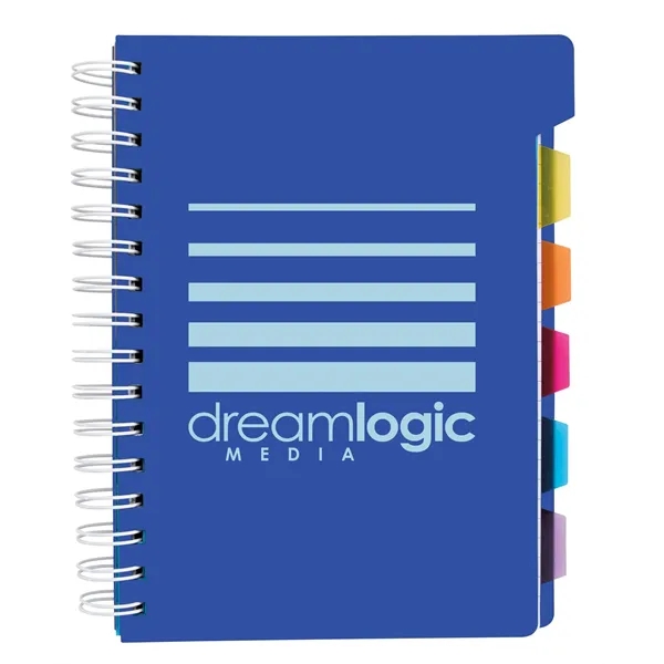 Spiral Notebook with Tabs... from ASI 40480 Koozie Group / Norwood