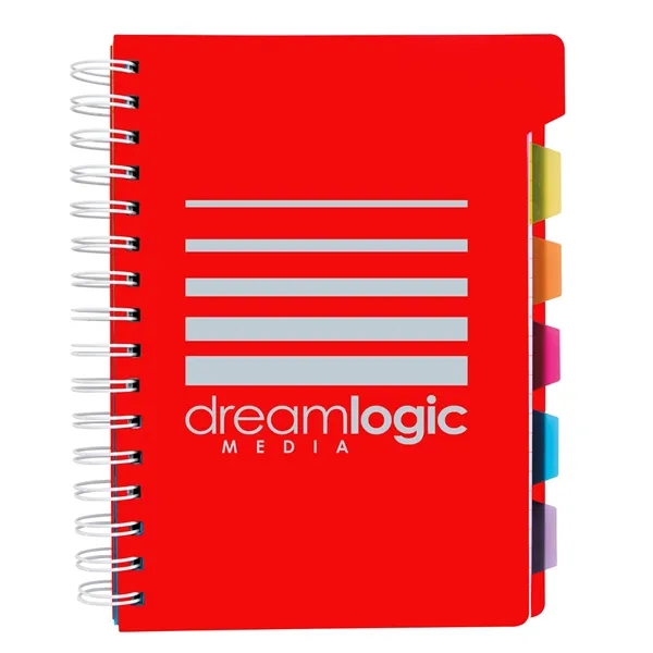 Spiral Notebook with Tabs... from ASI 40480 Koozie Group / Norwood