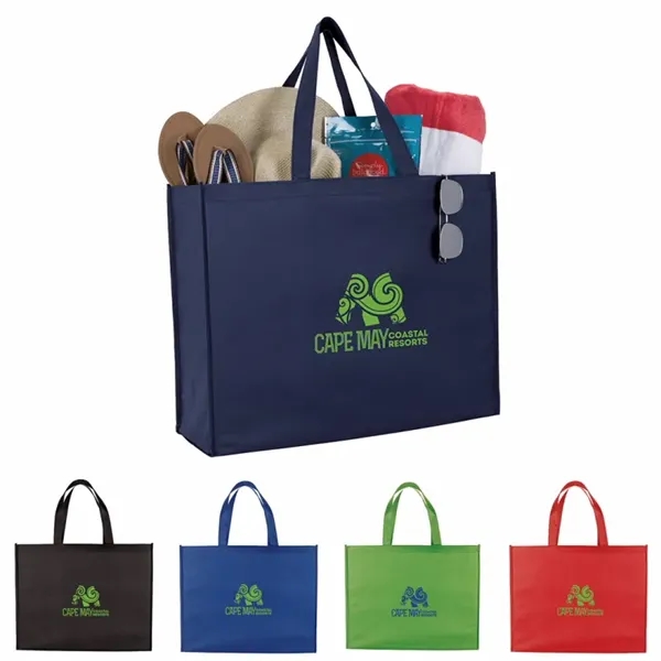 Non-Woven Shopper Tote... from ASI 40480 Koozie Group / Norwood