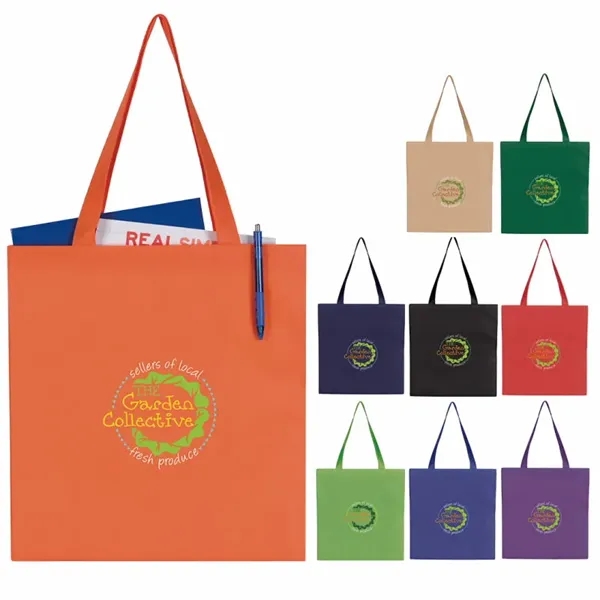 Non-Woven Budget Tote... from ASI 40480 Koozie Group / Norwood