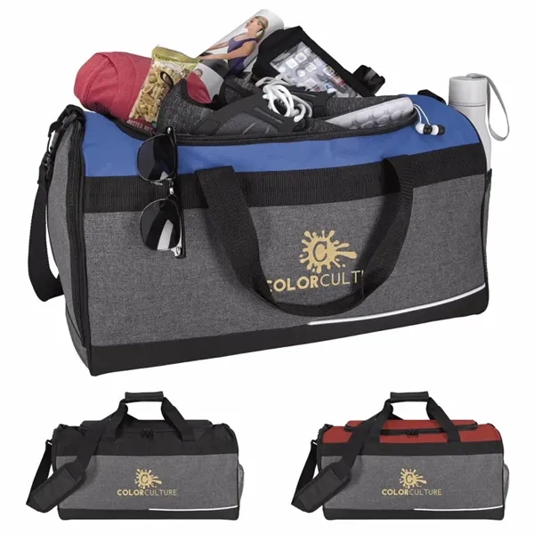 Two-Tone Playoff Duffel... from ASI 40480 Koozie Group