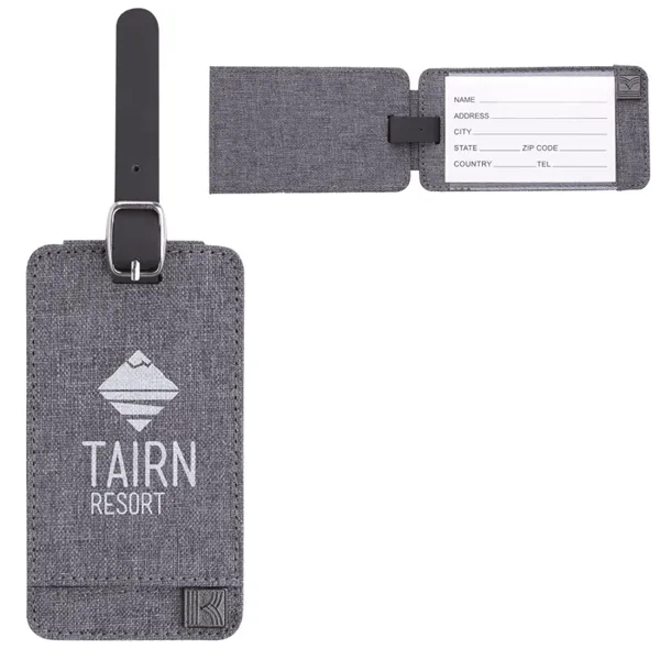 KAPSTON® Pierce Luggage Tag... from ASI 40480 Koozie Group