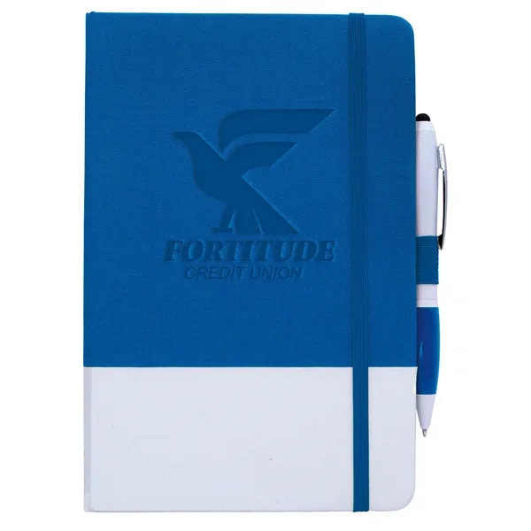 PrevaGuard® Notebook with Ion Stylus Pen... from ASI 40480 Koozie Group