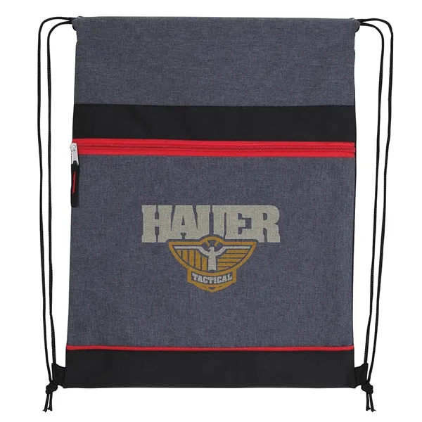 RPET Two-Tone Drawstring Backpack... from ASI 40480 Koozie Group