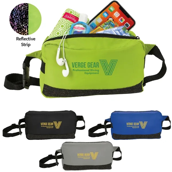 Reflective Splash Fanny Pack... from ASI 40480 Koozie Group