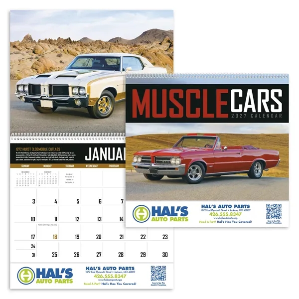 Muscle Cars... from ASI 40480 Koozie Group / Norwood Triumph Calendar