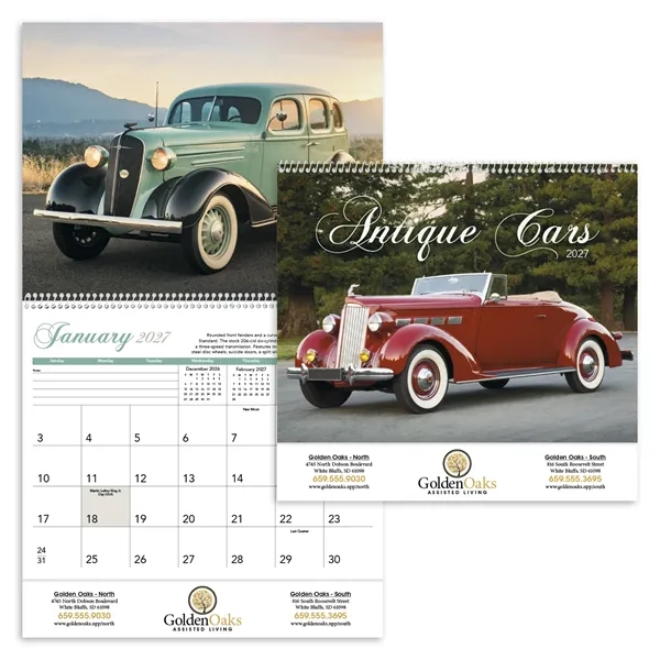 Antique Cars... from ASI 40480 Koozie Group / Norwood Triumph Calendar