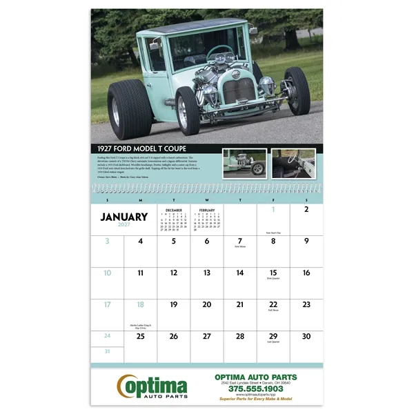 Street Rods... from ASI 40480 Koozie Group / Norwood Triumph Calendar