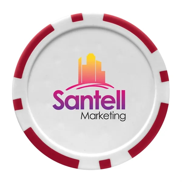 1-Ball 5-Tee Par Pack w/Poker Chip Ball Marker... from ASI 40480 Koozie Group