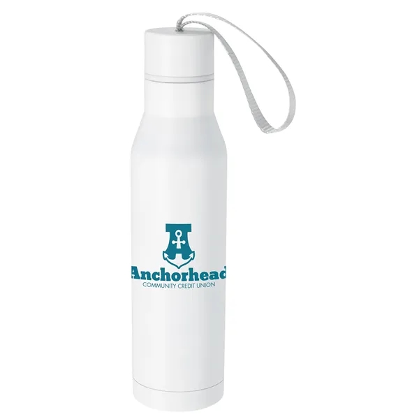 Vacuum Insulated Bottle with Carry Loop - 18 oz.... from ASI 40480 Koozie Group / Norwood