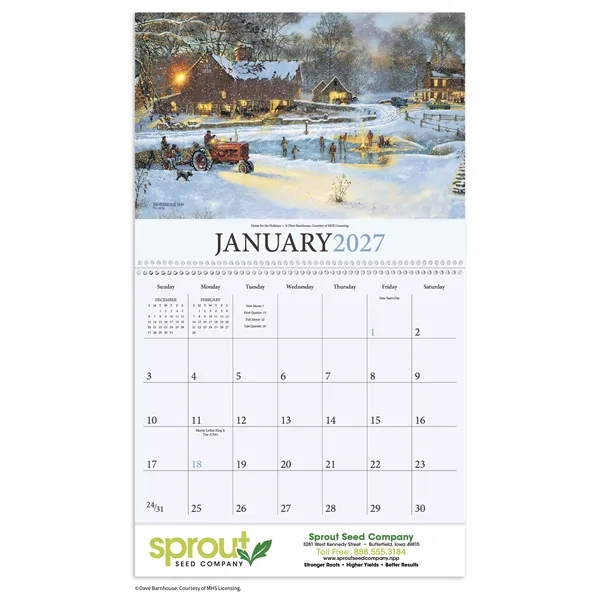 Country Memories... from ASI 40480 Koozie Group / Norwood Triumph Calendar