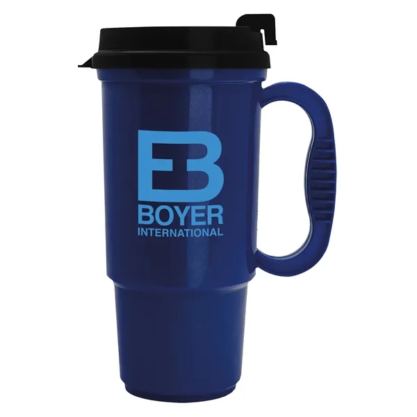 Budget Traveler Mug with Slider Lid... from ASI 40480 Koozie Group