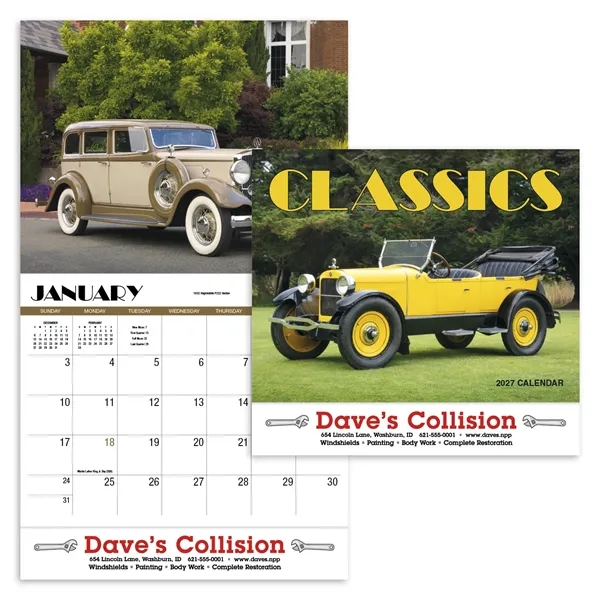 Classics Appointment Calendar - Stapled... from ASI 40480 Koozie Group / HotLine®