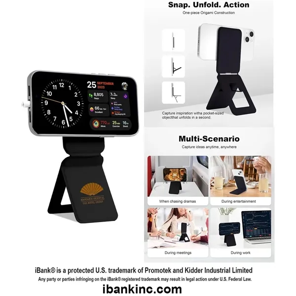 iBank ® Tripod Stand compatible with iPhone 17/16/15/14... from ASI 79909 Promotek