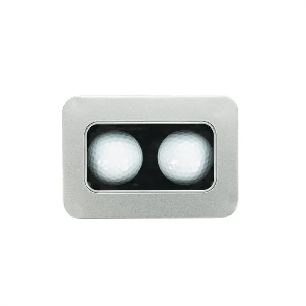 Titleist® 2-Ball Business Card Tin Pro V1®... from ASI 40480 Koozie Group