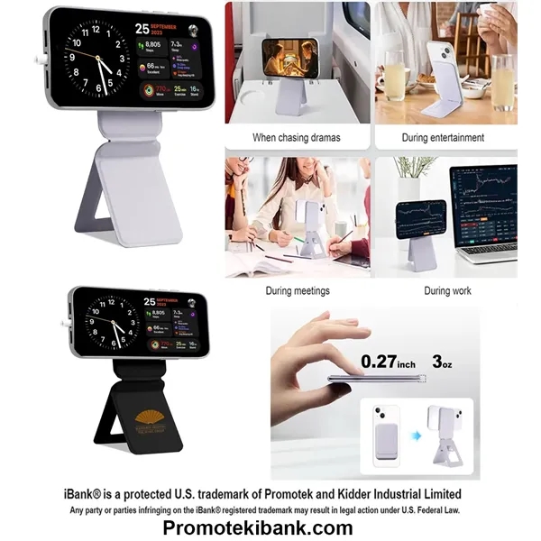 Aluminum Stand Cradle and Bluetooth Earbud for Smartphone & Tablet... from ASI 79909 Promotek / Promotek™