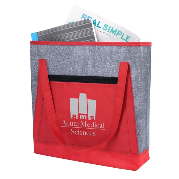 Heathered RPET Non-Woven Tote... from ASI 40480 Koozie Group