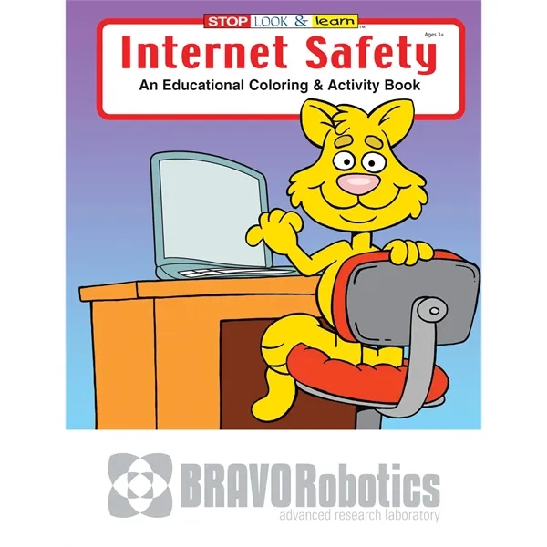 Coloring Book: Internet Safety... from ASI 40480 Koozie Group