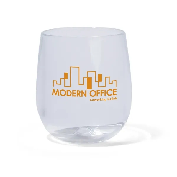 Silipint® Clear Stemless Wine Glass - 12 oz.... from ASI 40480 Koozie Group
