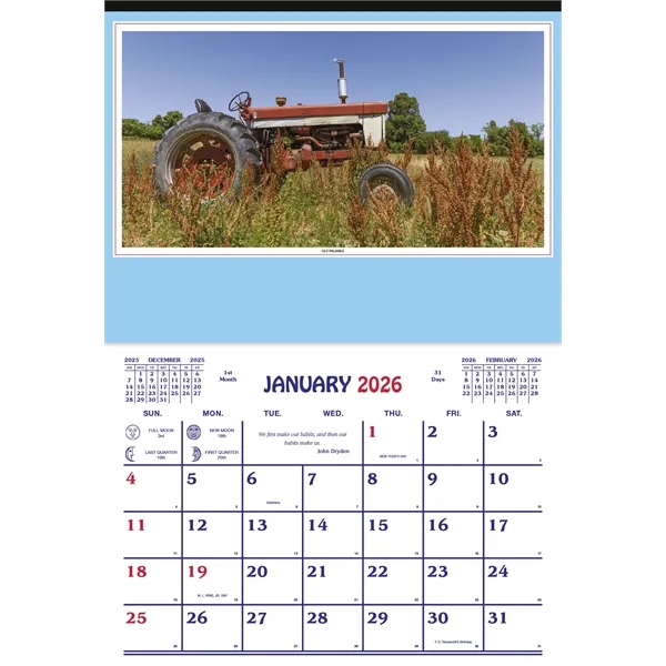 Farm Calendar... from ASI 40480 Koozie Group