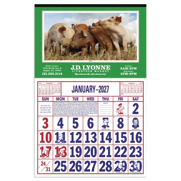 Large Everyday Farm Memo... from ASI 40480 Koozie Group