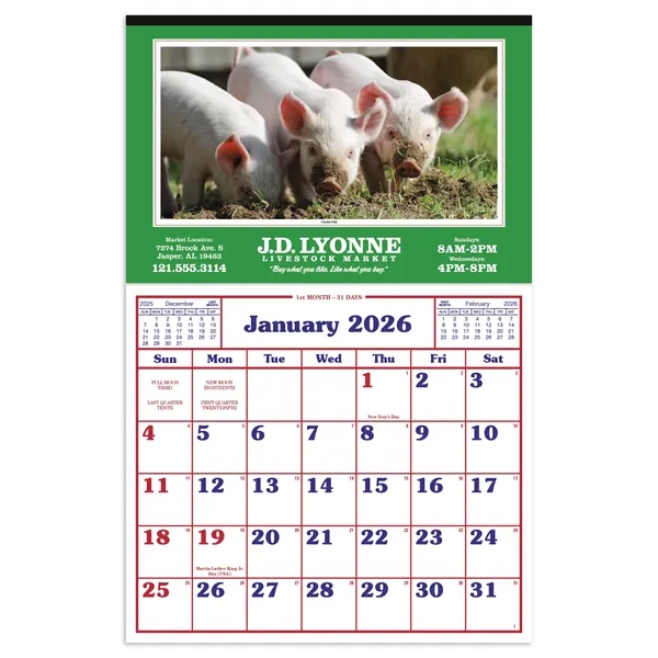 Large Everyday Farm Memo... from ASI 40480 Koozie Group