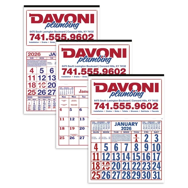 Billboard Apron Calendar... from ASI 40480 Koozie Group