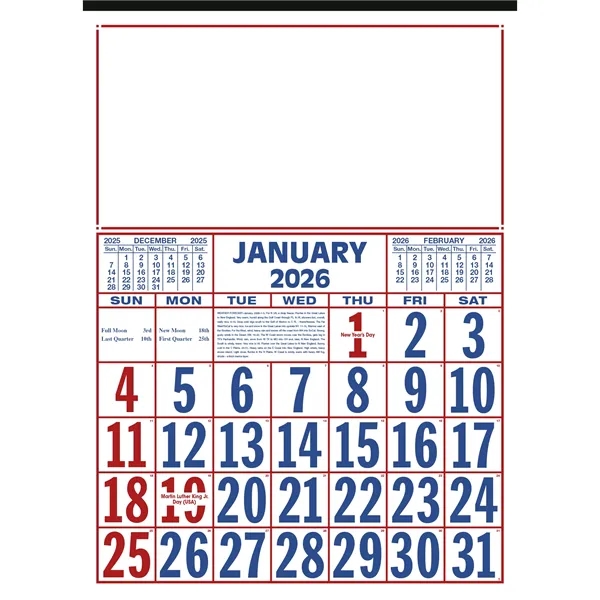 Commercial 12-Sheet Calendar... from ASI 40480 Koozie Group