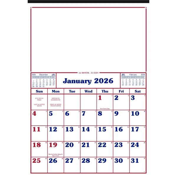 Commercial 12-Sheet Calendar... from ASI 40480 Koozie Group