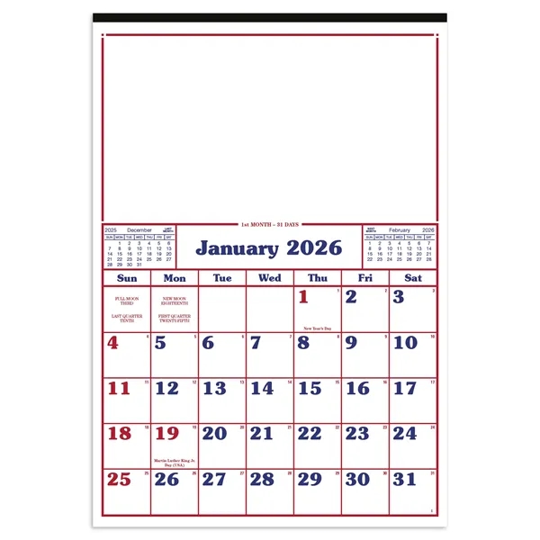 Commercial 12-Sheet Calendar... from ASI 40480 Koozie Group