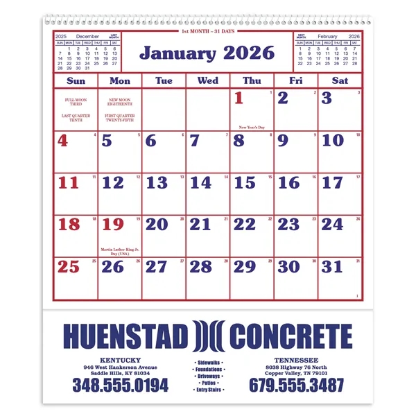 Home/Office Appointment Calendar... from ASI 40480 Koozie Group