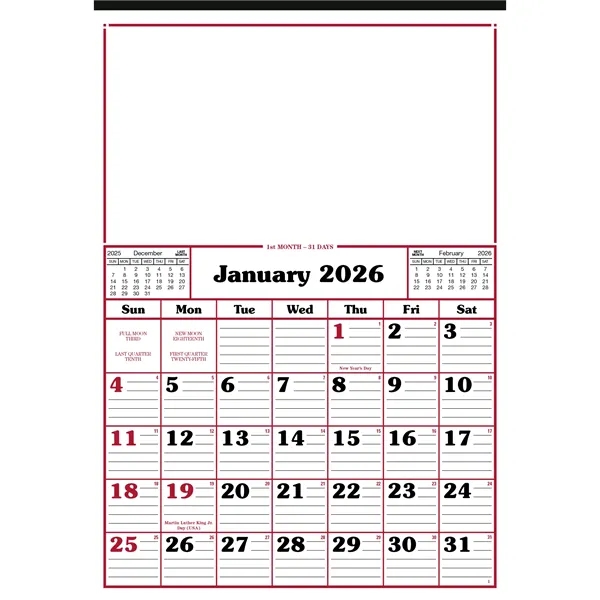 Commercial 12-Sheet Calendar... from ASI 40480 Koozie Group
