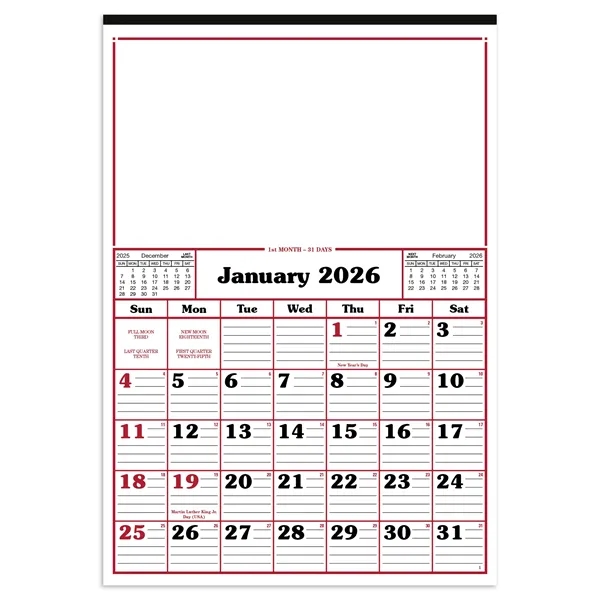 Commercial 12-Sheet Calendar... from ASI 40480 Koozie Group