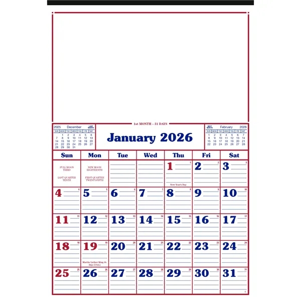 Commercial 12-Sheet Calendar... from ASI 40480 Koozie Group