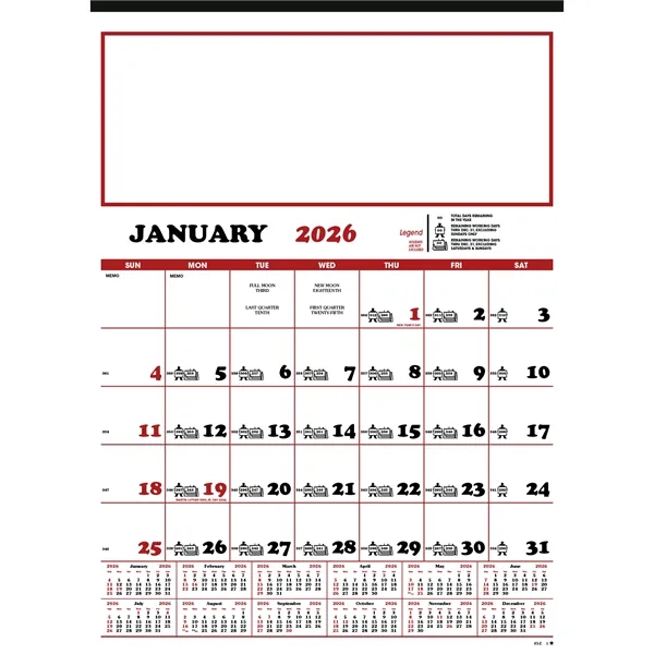 Contractor's 12-Sheet Calendar... from ASI 40480 Koozie Group