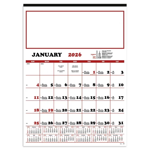 Contractor's 12-Sheet Calendar... from ASI 40480 Koozie Group